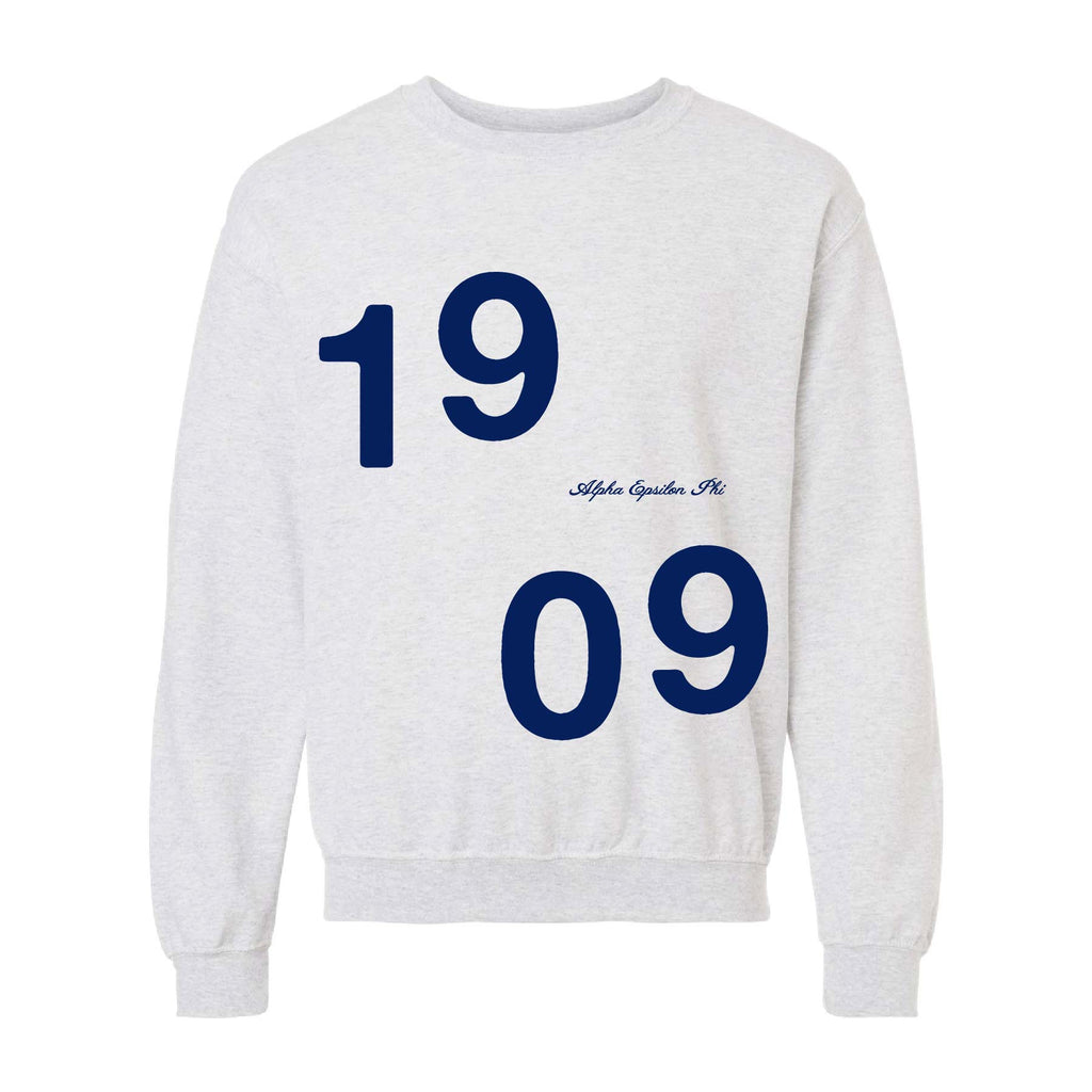 Ali & Ariel Navy And Ash Crewneck