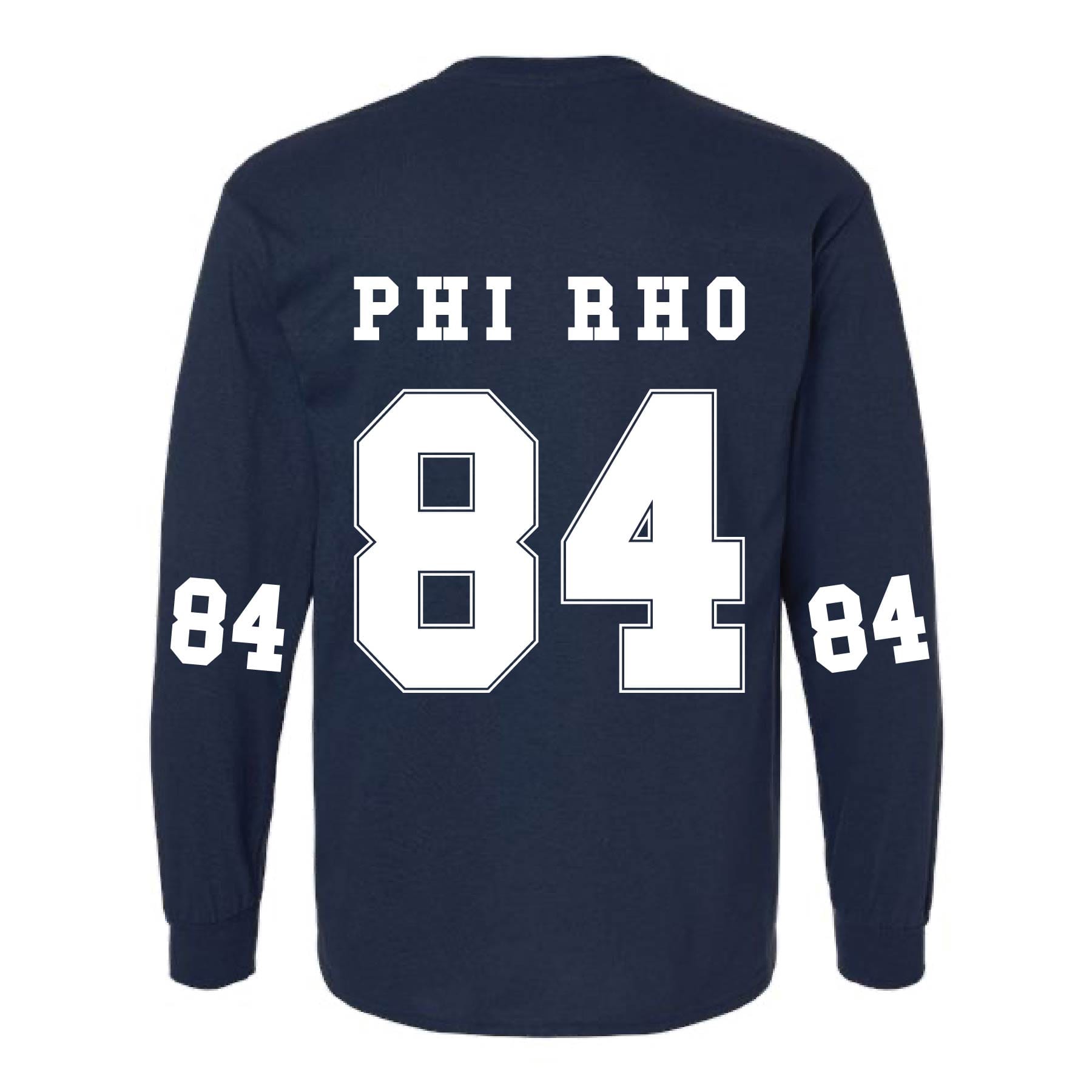 Ali & Ariel Navy Collegiate Long Sleeve Tee