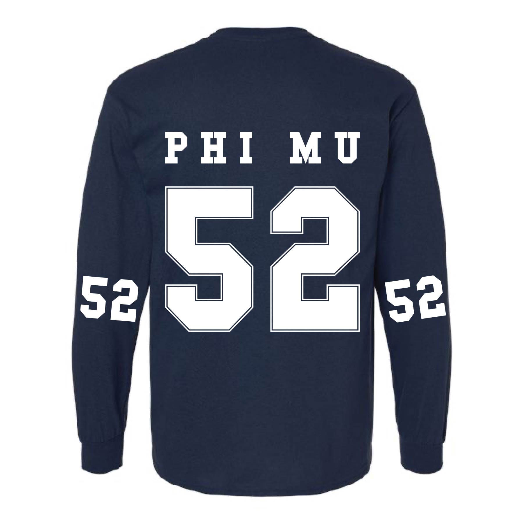 Ali & Ariel Navy Collegiate Long Sleeve Tee
