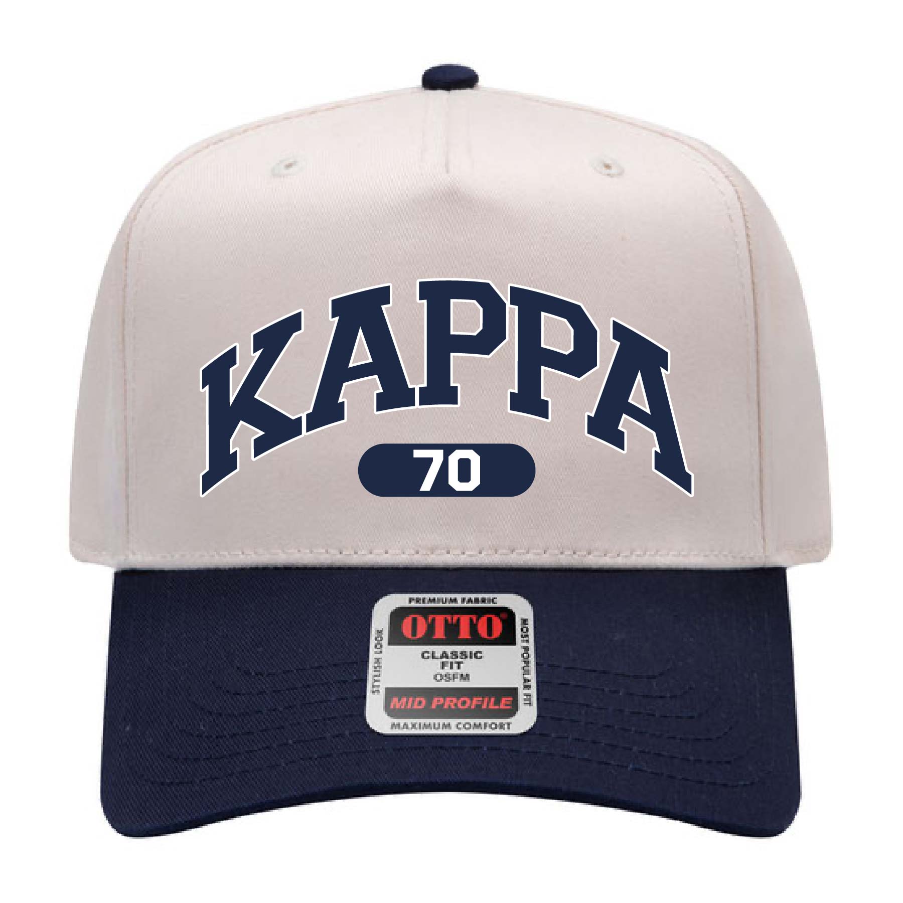 Ali & Ariel Navy Collegiate Sports Hat Kappa Kappa Gamma