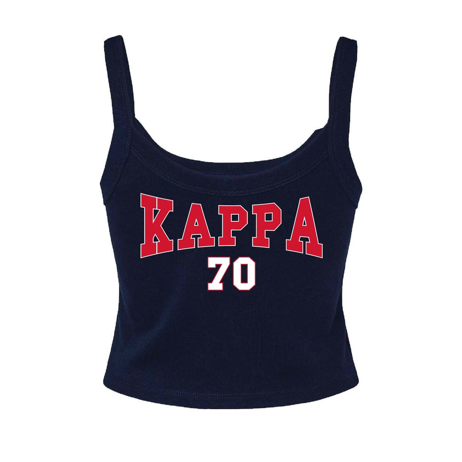 Ali & Ariel Navy Collegiate Tank Top Kappa Kappa Gamma / XS