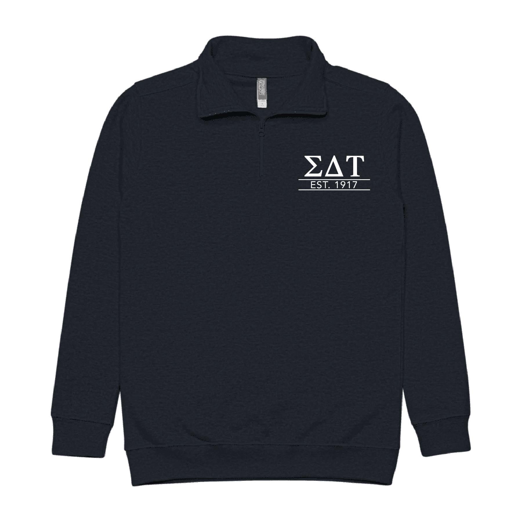 Ali & Ariel Navy Embroidered 1/4 Zip