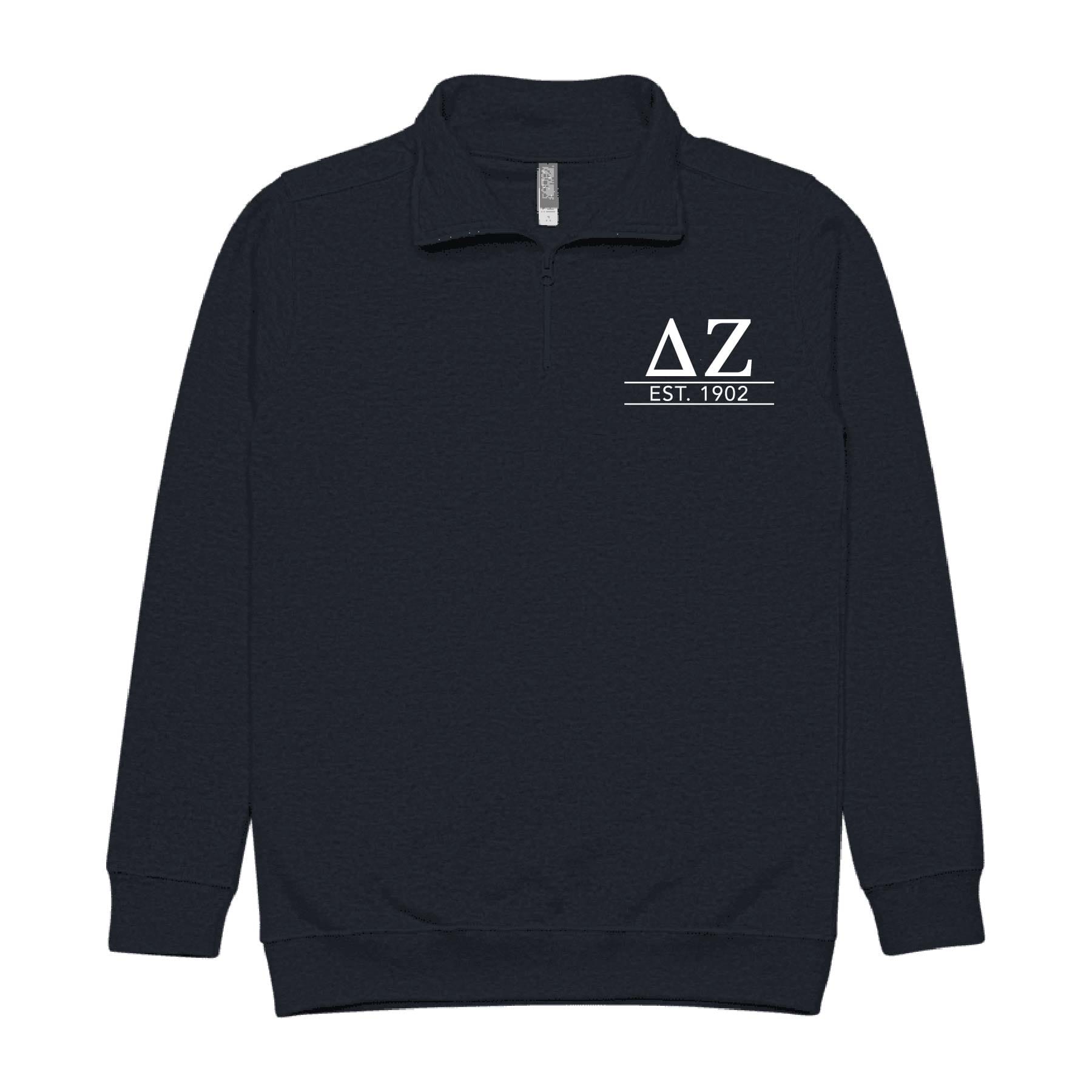 Ali & Ariel Navy Embroidered 1/4 Zip