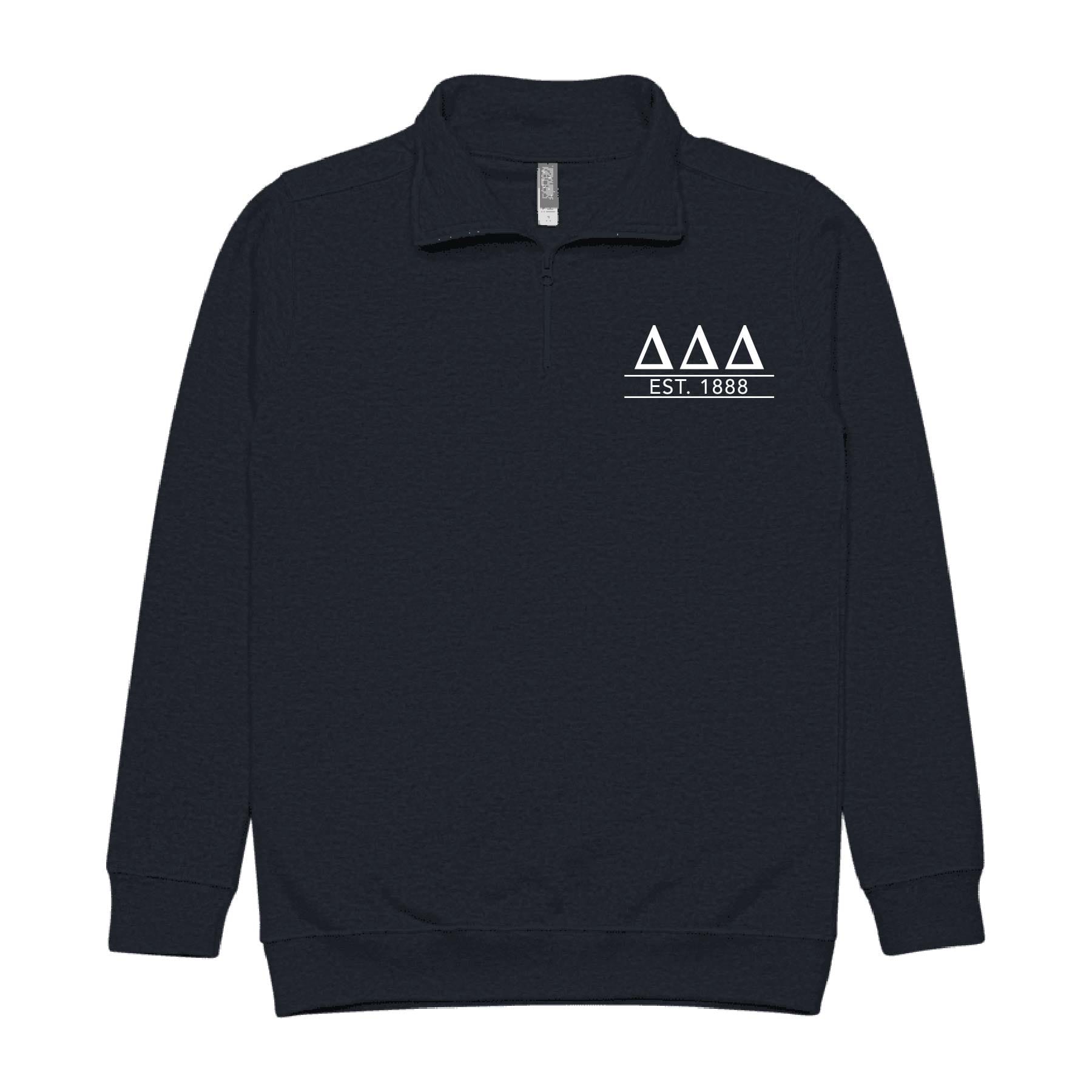 Ali & Ariel Navy Embroidered 1/4 Zip