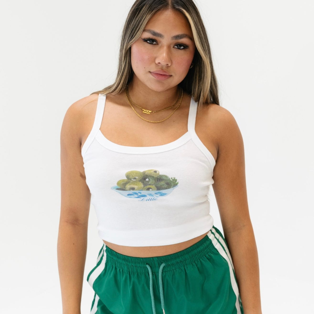 Olive Fam Tank Top by Ali & Ariel | Sorority Apparel | Greek T-Shirt