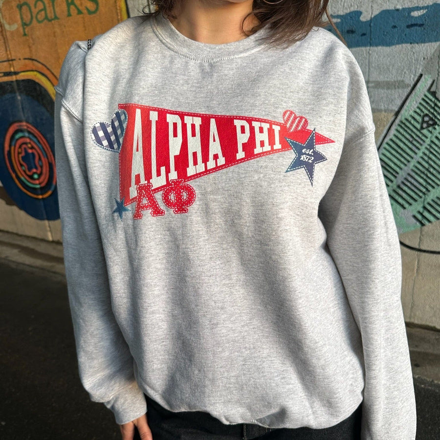 Ali & Ariel Pennant Crewneck