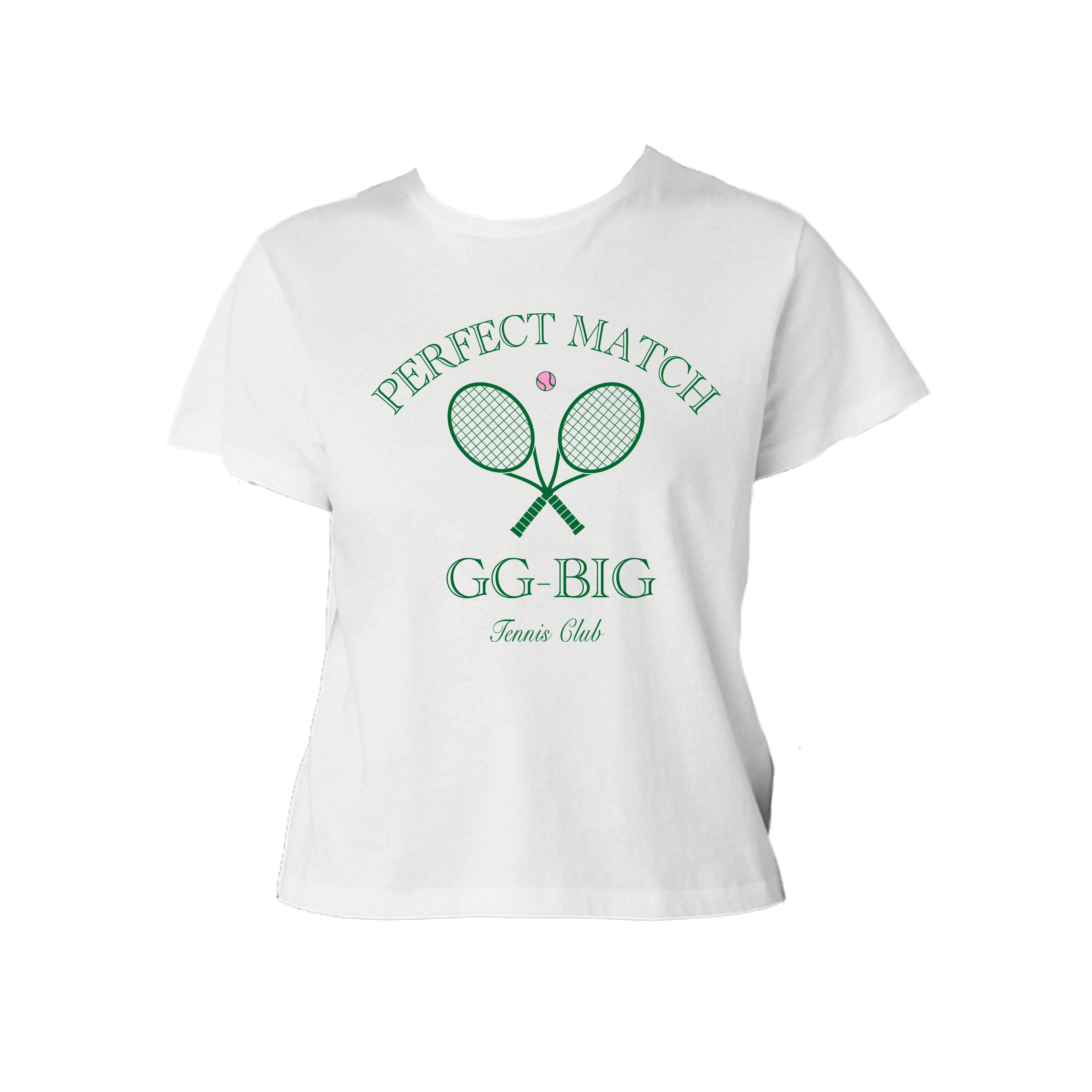 Ali & Ariel Perfect Match Baby Tee GG-Big / Small