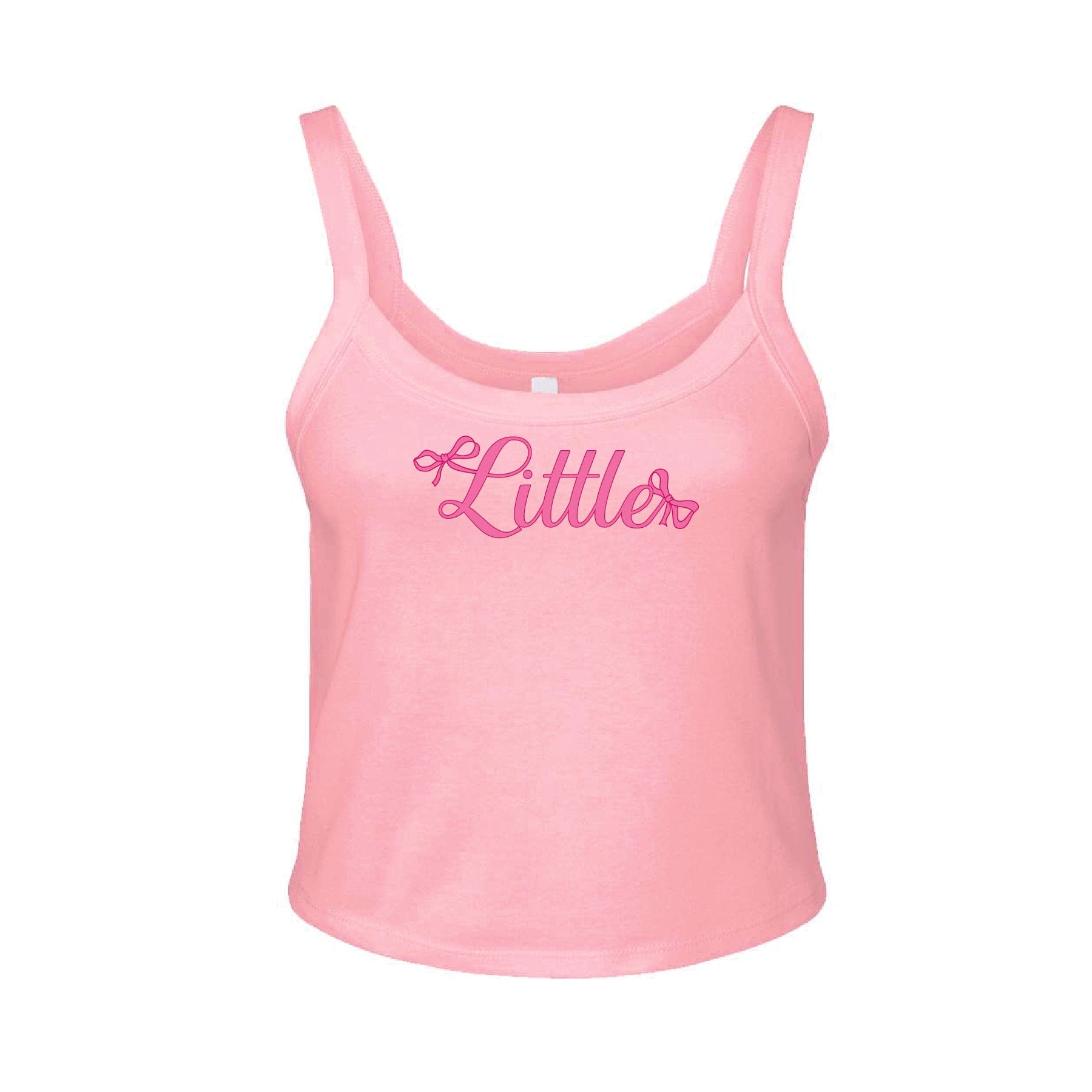 Pink Bow Fam Tank Top by Ali & Ariel | Sorority Apparel | Greek T