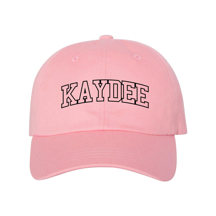 Ali & Ariel Pink Collegiate Dad Hat Kappa Delta