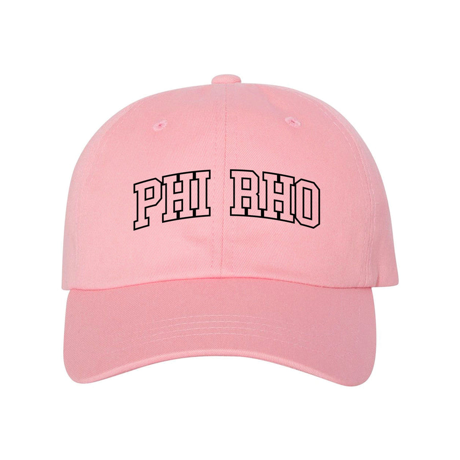 Ali & Ariel Pink Collegiate Dad Hat Phi Sigma Rho