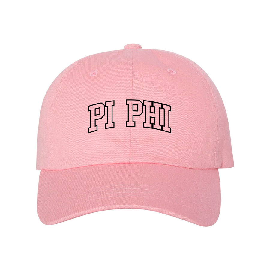 Ali & Ariel Pink Collegiate Dad Hat Pi Beta Phi