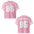 Ali & Ariel Pink Football Jersey Alpha Chi Omega / Medium