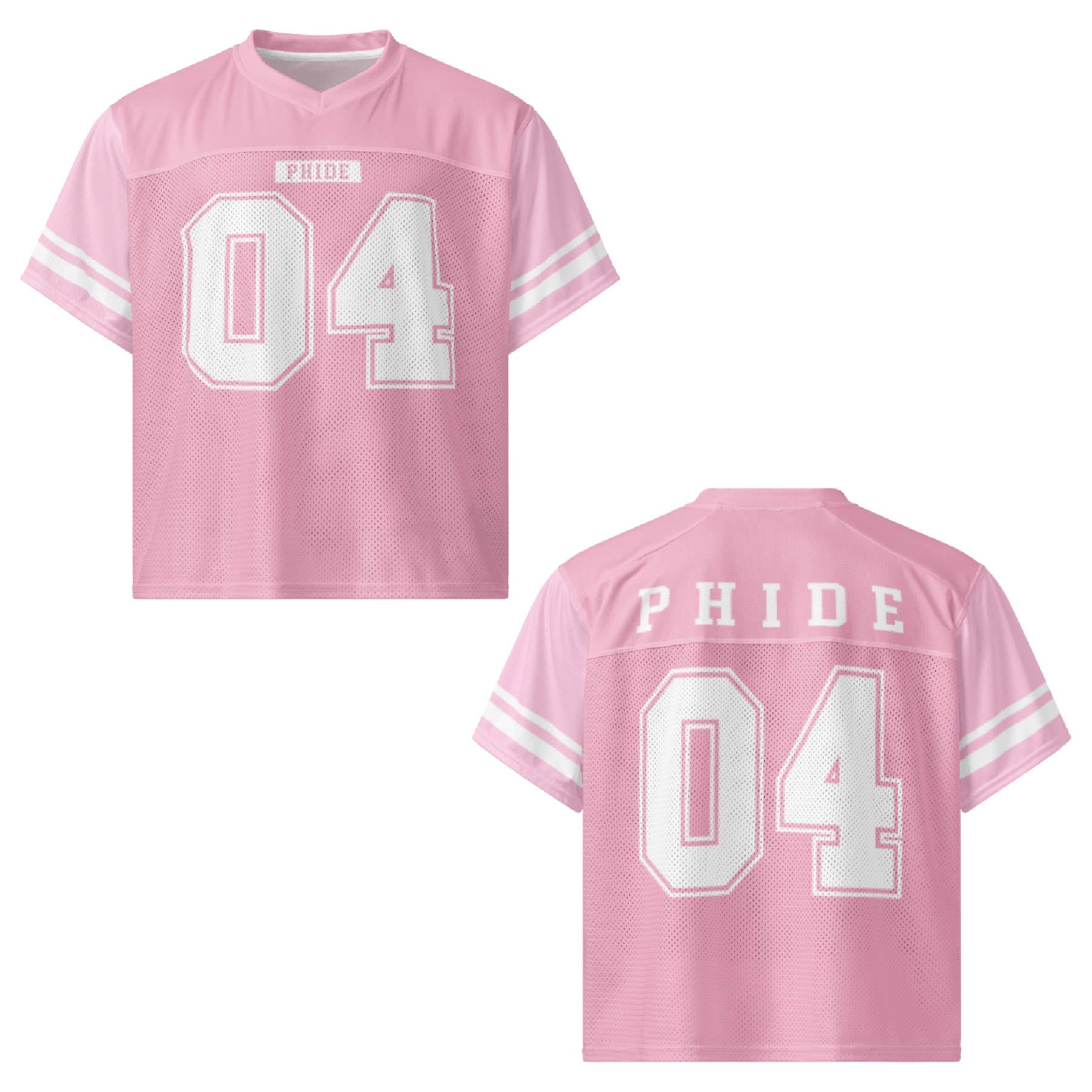 Ali & Ariel Pink Football Jersey Phi Delta Epsilon / Medium