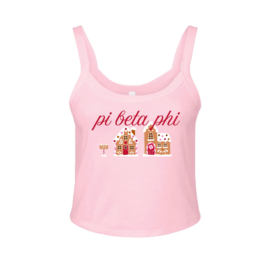 Ali & Ariel Pink Gingerbread Tank Top
