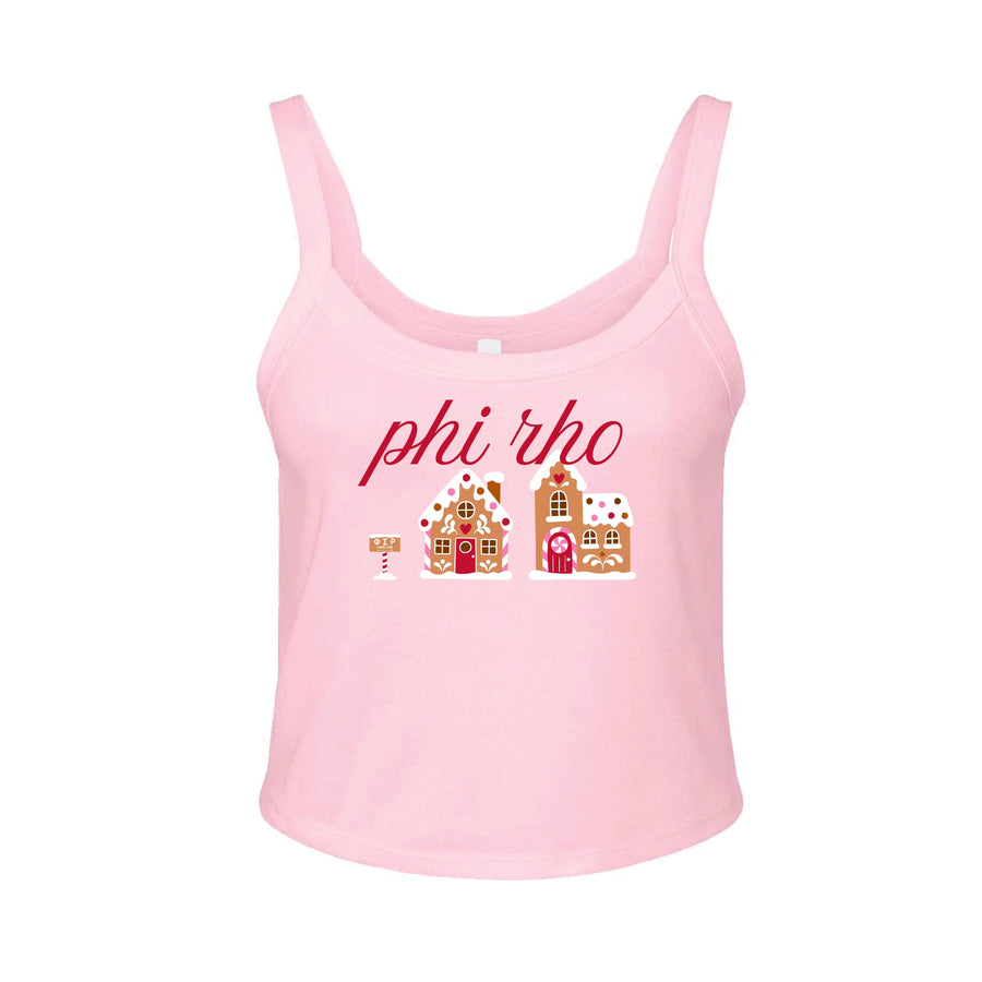 Ali & Ariel Pink Gingerbread Tank Top