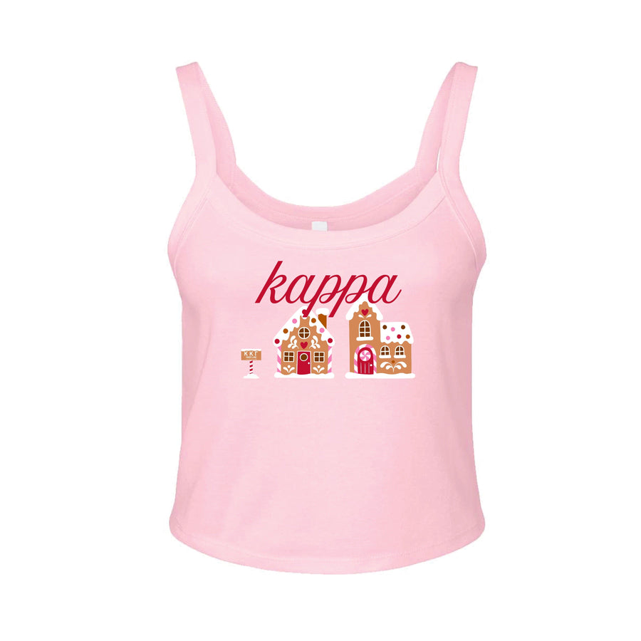 Ali & Ariel Pink Gingerbread Tank Top