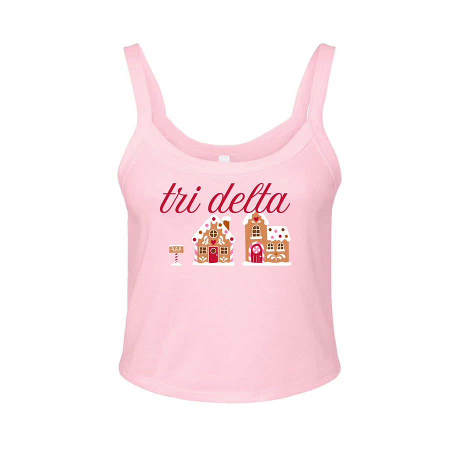 Ali & Ariel Pink Gingerbread Tank Top