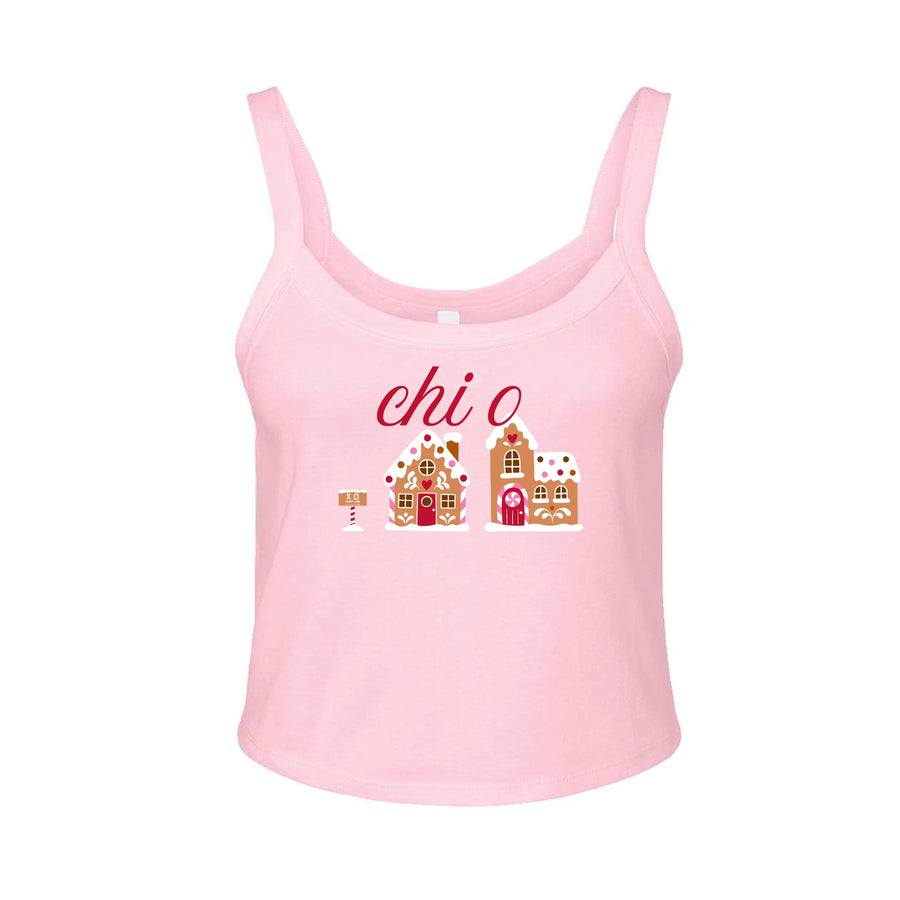 Ali & Ariel Pink Gingerbread Tank Top
