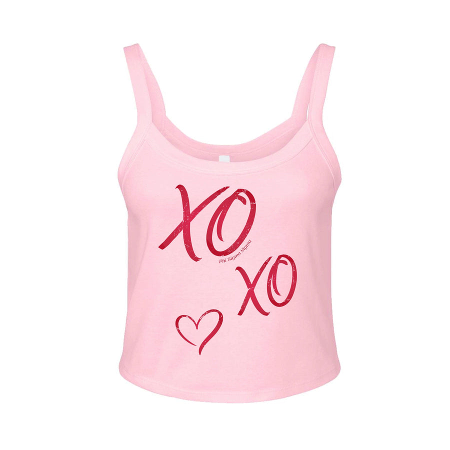 Ali & Ariel Pink Kiss Tank Top Phi Sigma Sigma / XS
