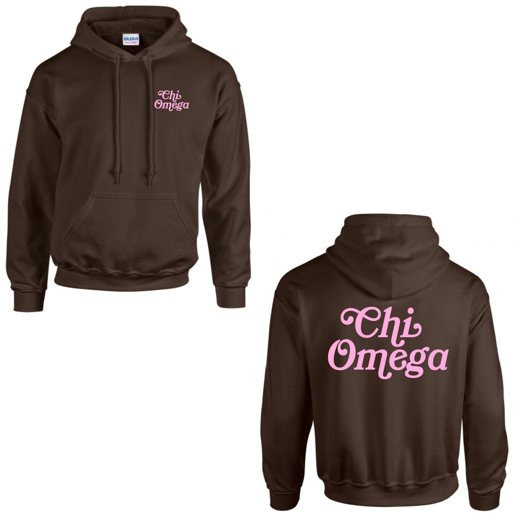 Ali & Ariel Pink Text Hoodie