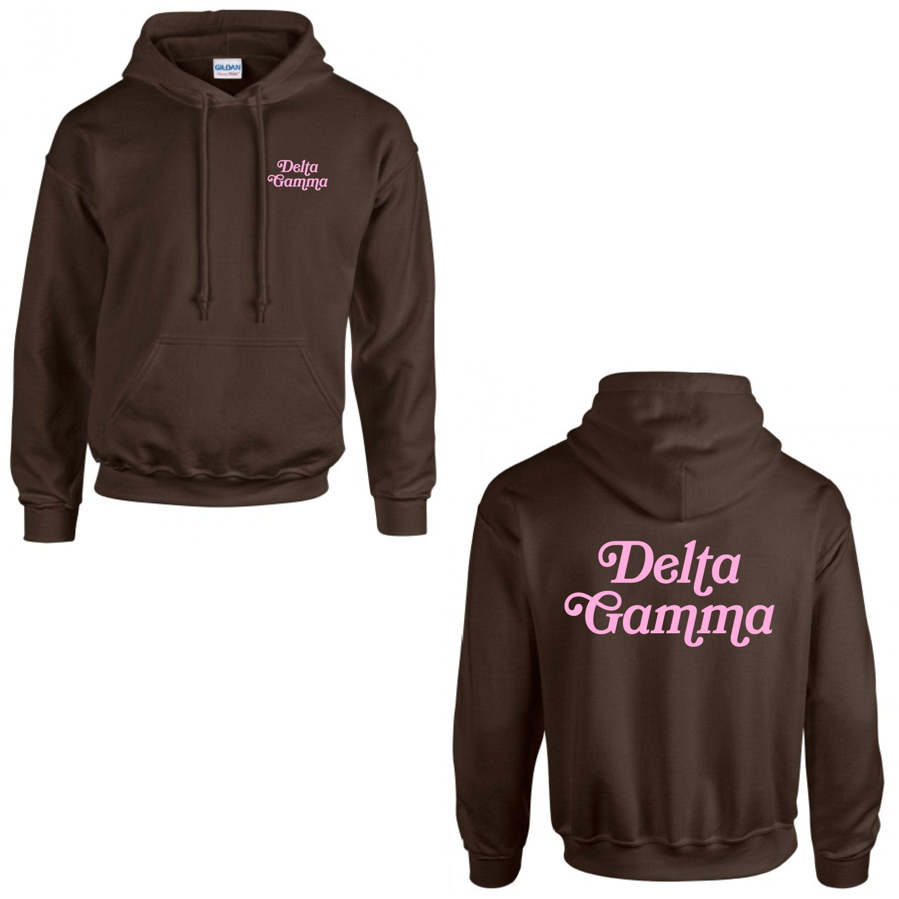 Ali & Ariel Pink Text Hoodie