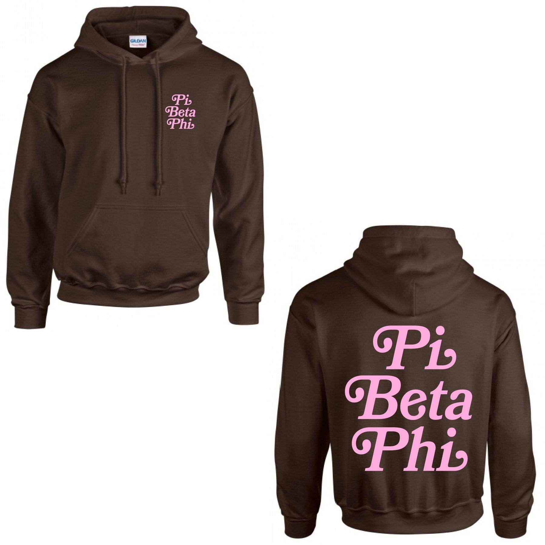 Ali & Ariel Pink Text Hoodie