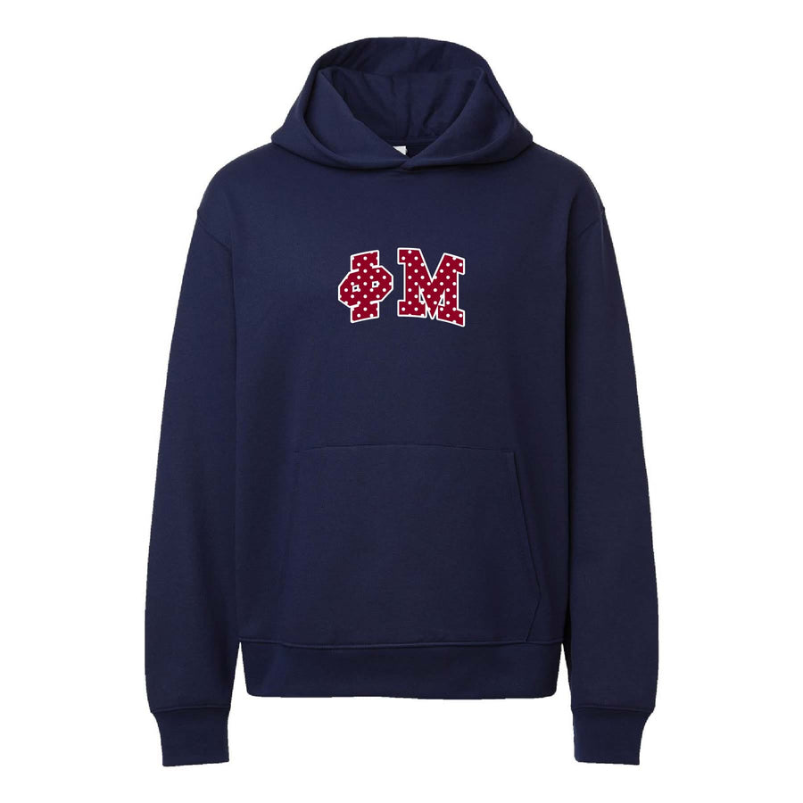 Ali & Ariel Polka Dot Embroidered Hoodie