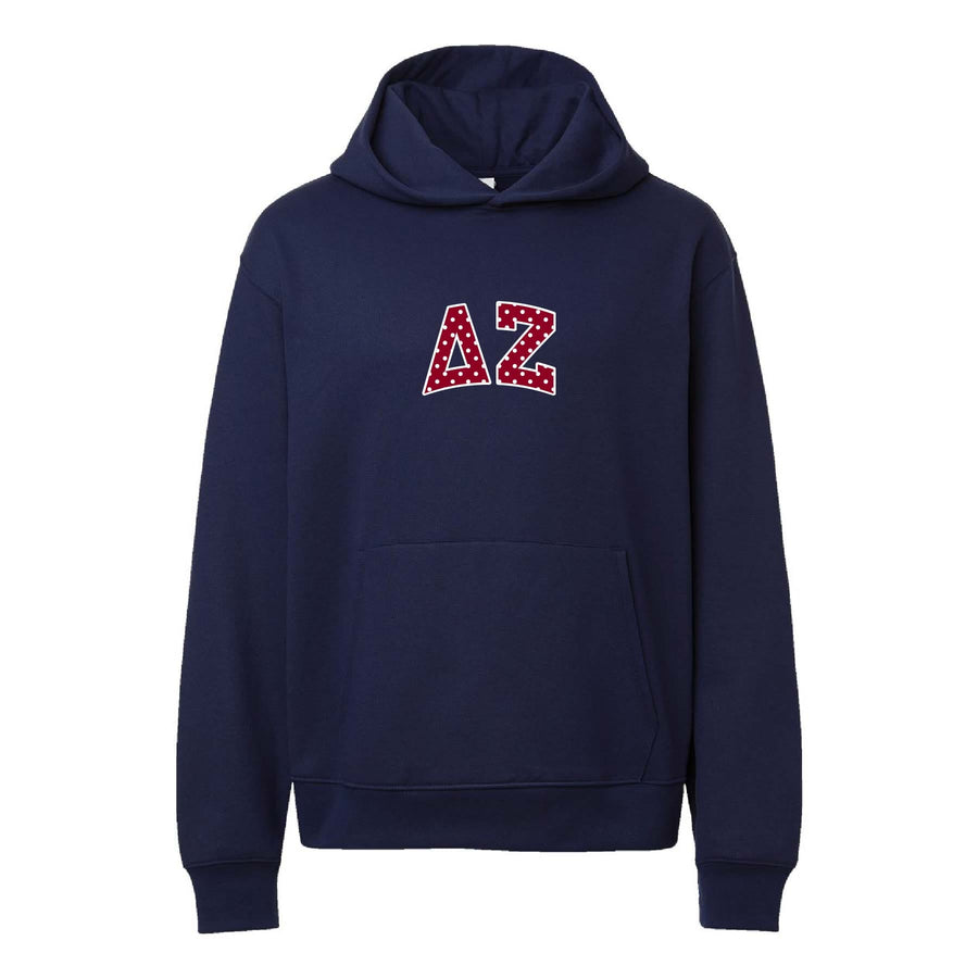 Ali & Ariel Polka Dot Embroidered Hoodie