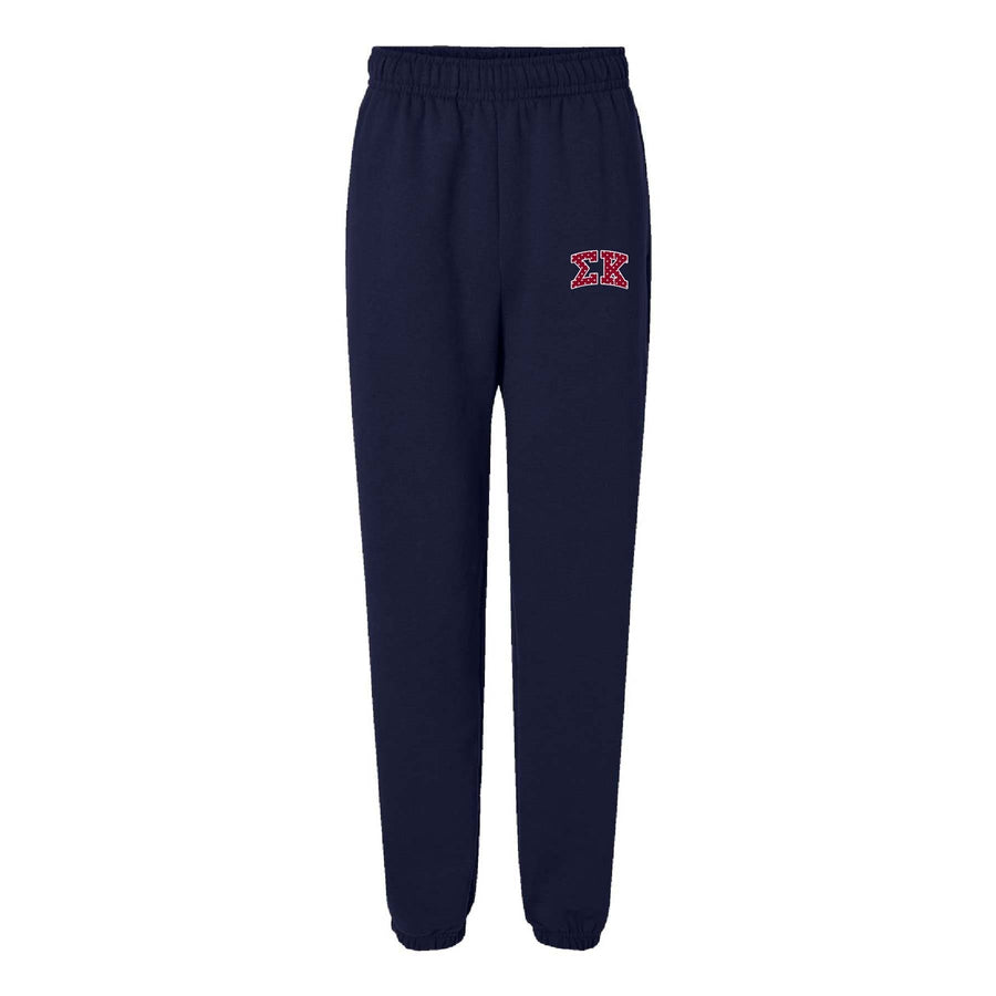 Ali & Ariel Polka Dot Embroidered Joggers