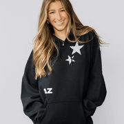 Ali & Ariel Polka Dot Star Hoodie