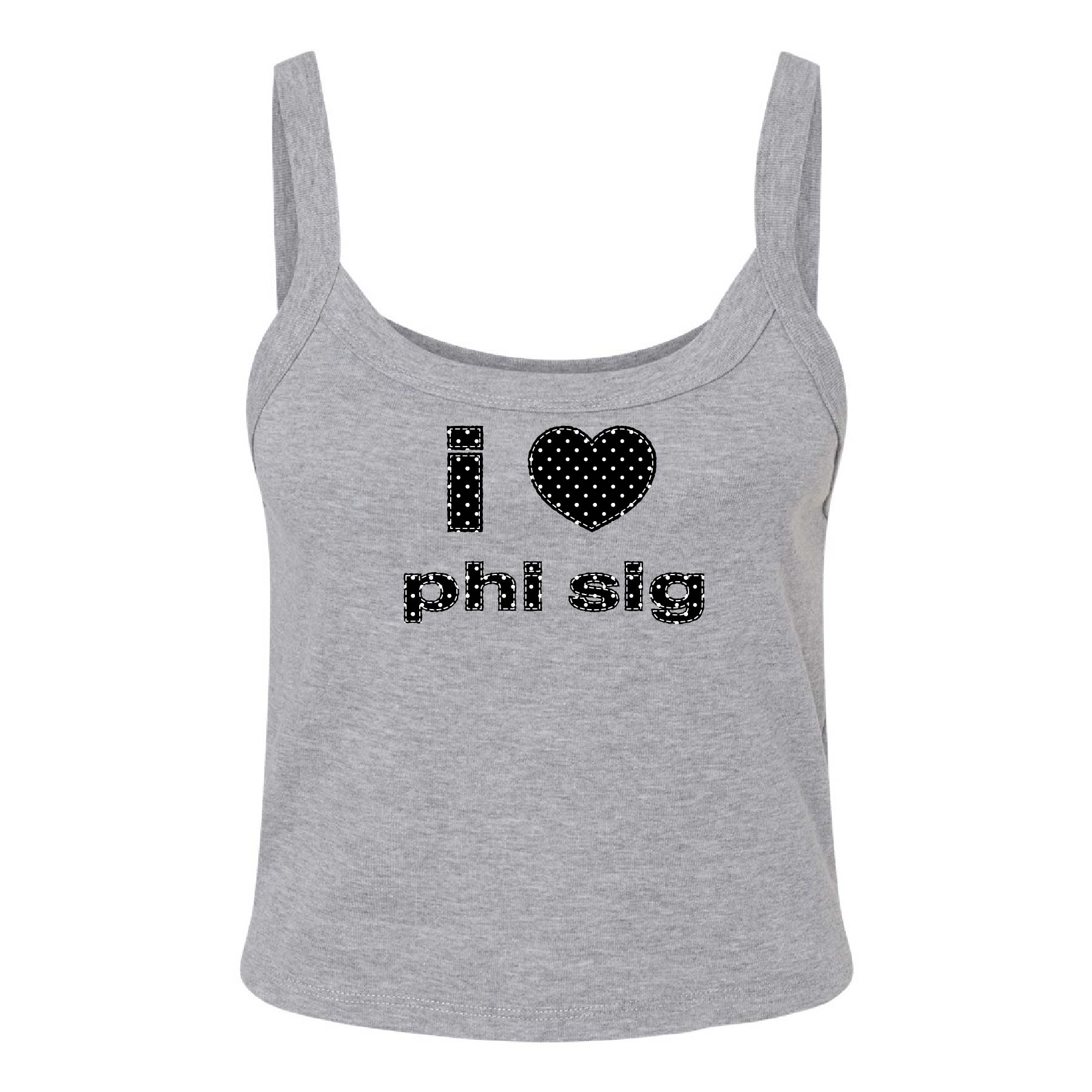 Polka Dot Tank Top by Ali & Ariel | Sorority Apparel | Greek Baby Tee