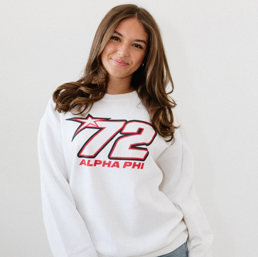 Ali & Ariel Race Star Crewneck