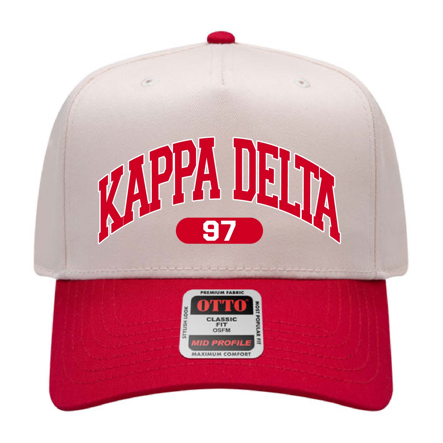 Ali & Ariel Red Collegiate Sports Hat Kappa Delta