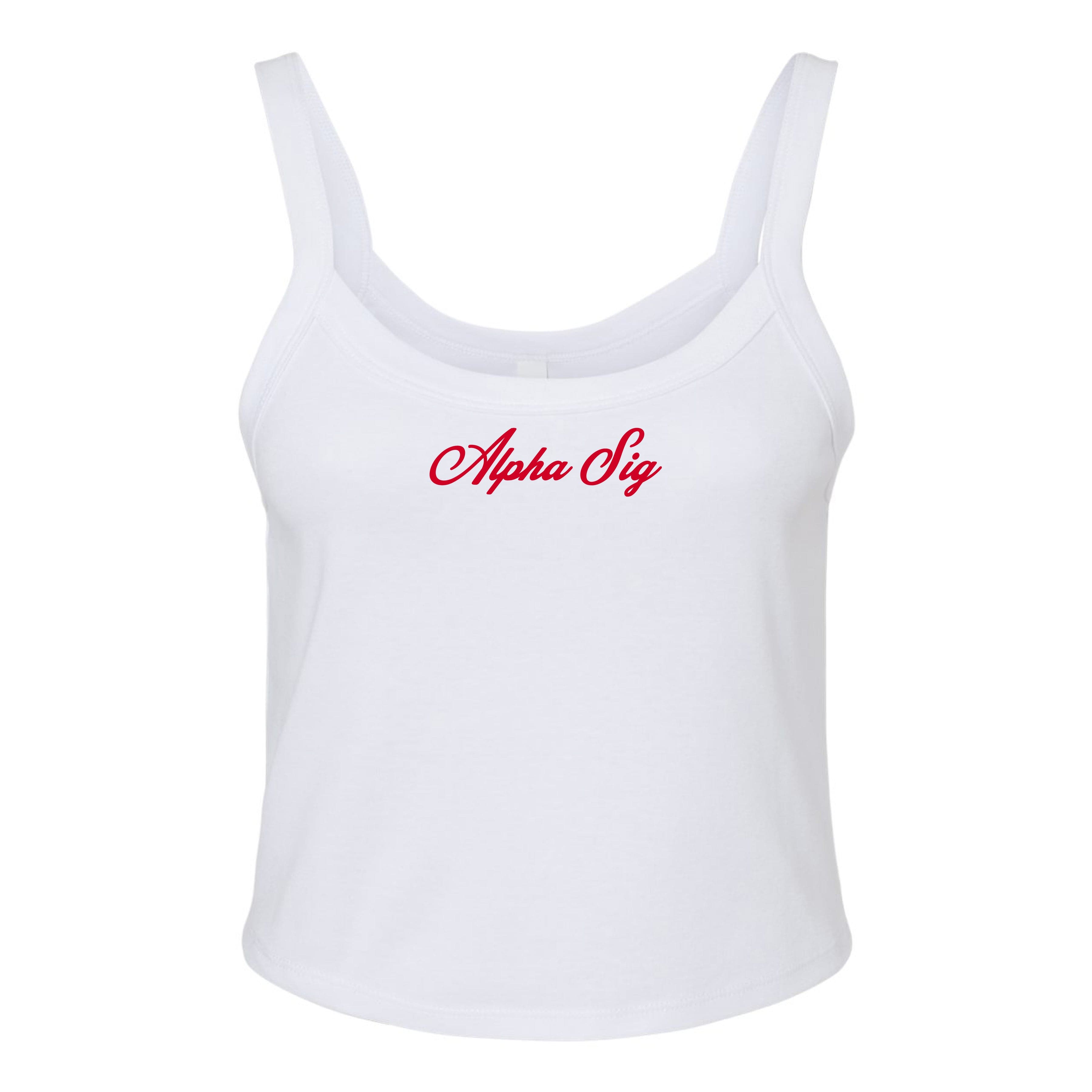 ali-ariel-red-cursive-tank-top