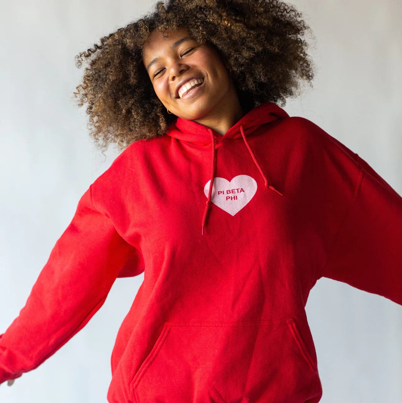 Ali & Ariel Red Soulmates Hoodie