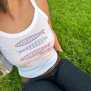 Ali & Ariel Sardine Tank Top