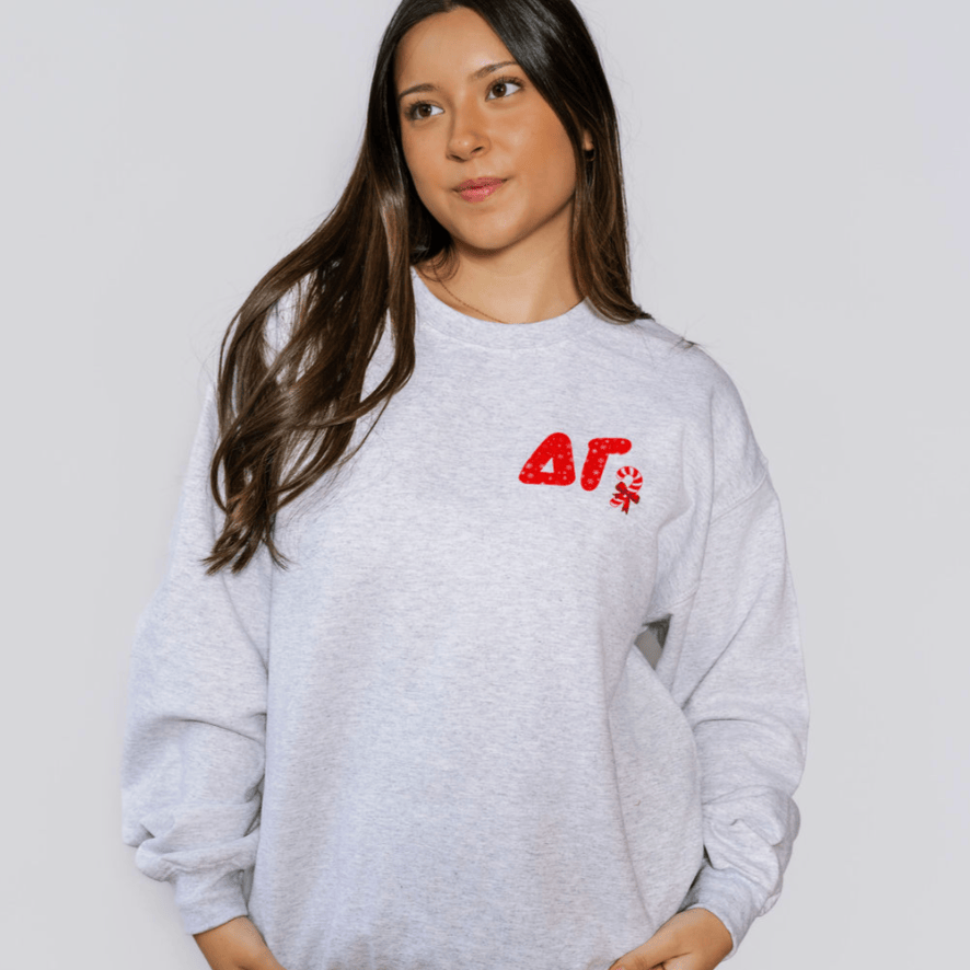 Ali & Ariel Snowflake Crewneck