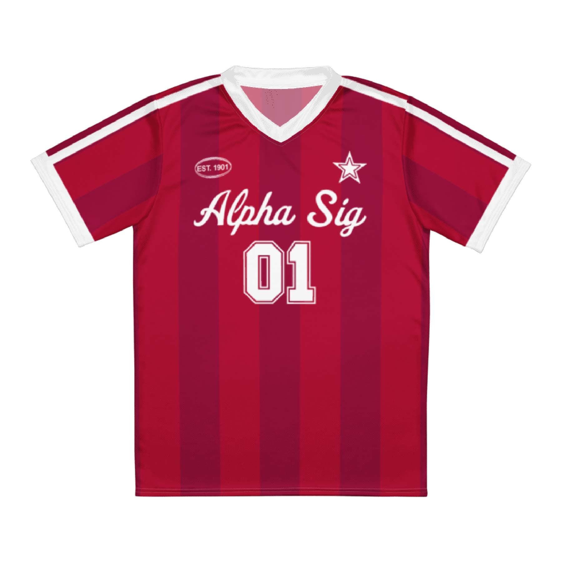 Ali & Ariel Soccer Jersey Alpha Sigma Alpha / Medium