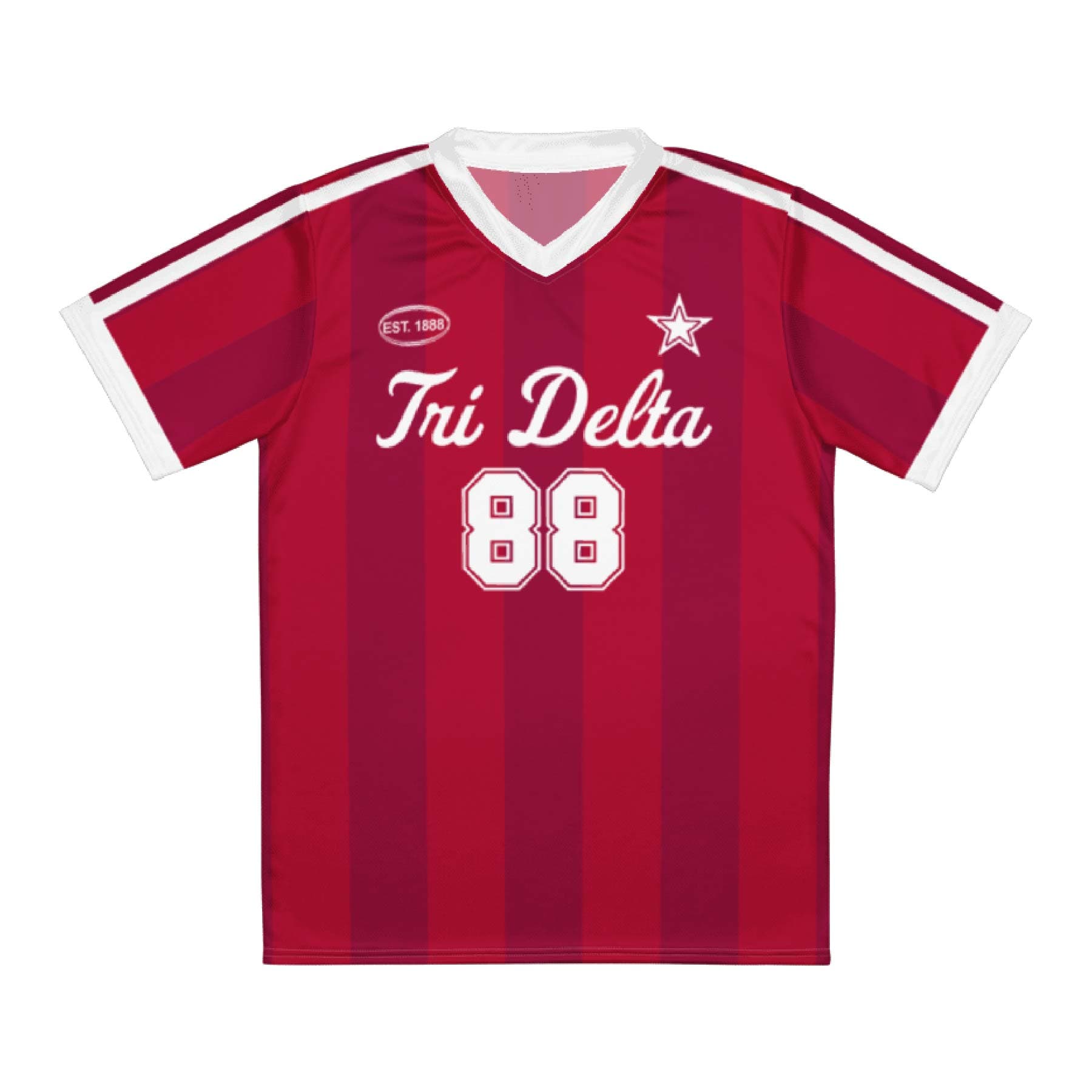 Ali & Ariel Soccer Jersey Delta Delta Delta / Medium
