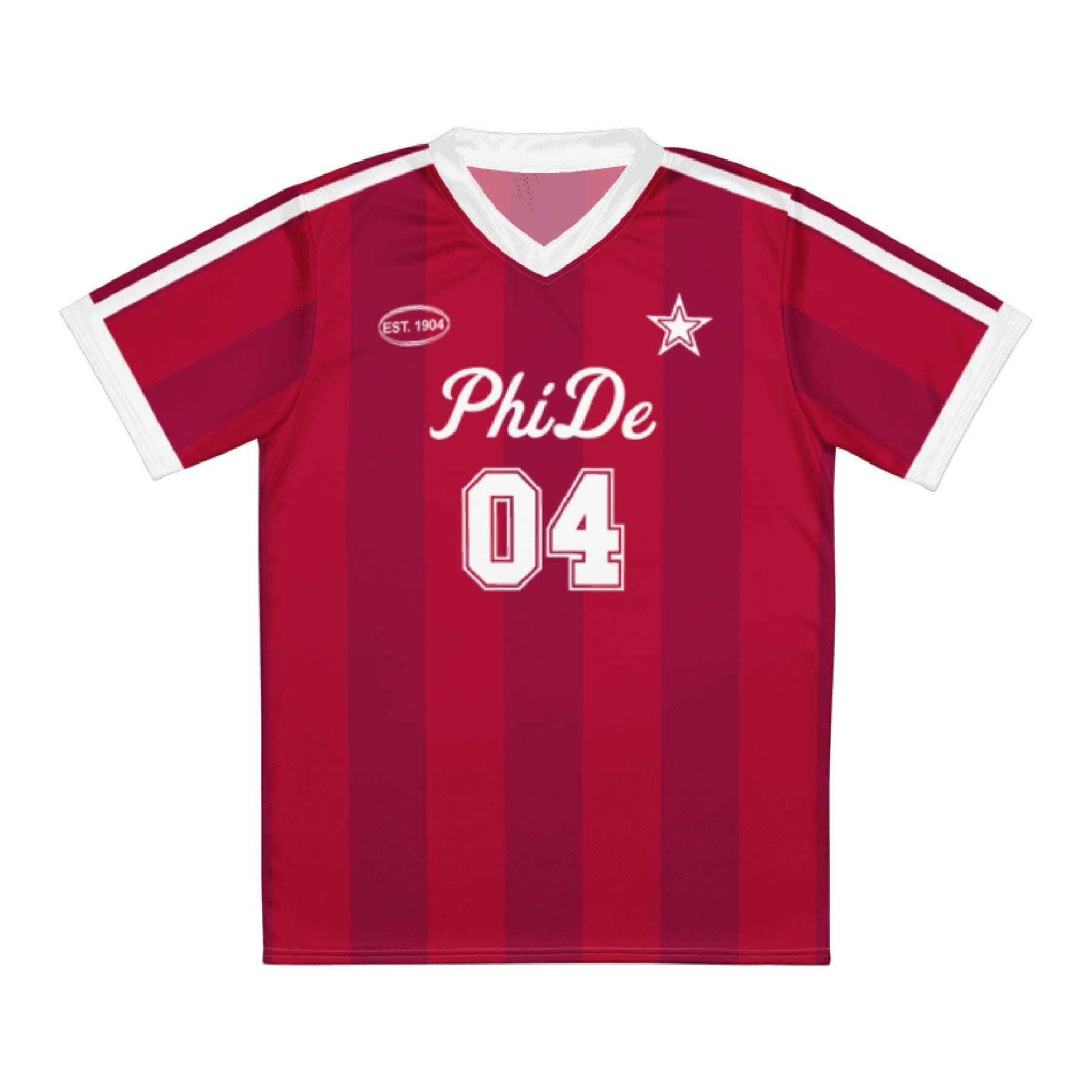 Ali & Ariel Soccer Jersey Phi Delta Epsilon / Medium