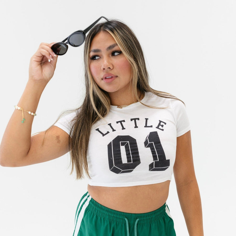 Ali & Ariel Sports Star Fam Crop Top