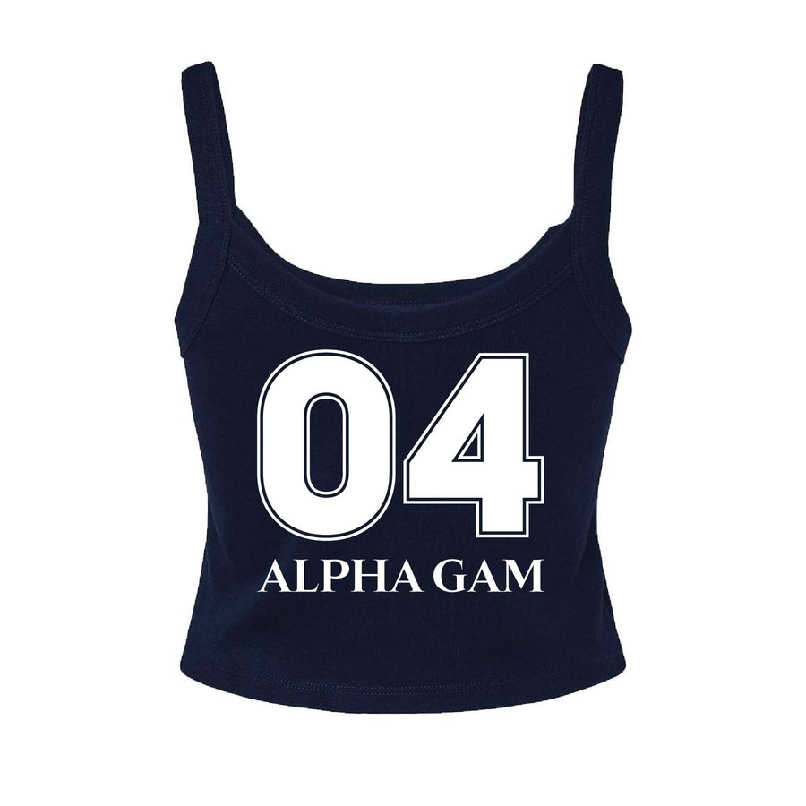 Ali & Ariel Sports Star Tank Top Alpha Gamma Delta / XS