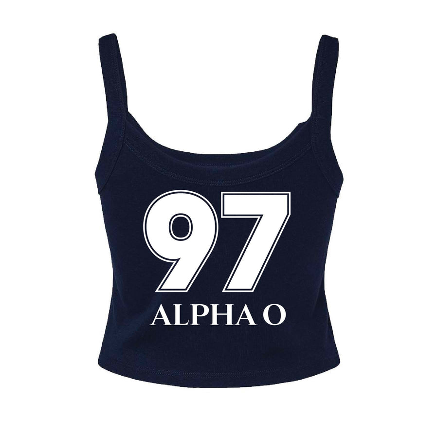 Ali & Ariel Sports Star Tank Top Alpha Omicron Pi / XS