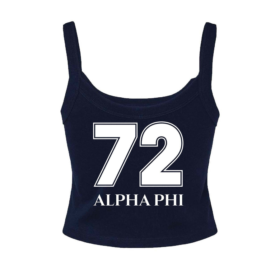 Ali & Ariel Sports Star Tank Top Alpha Phi / XS