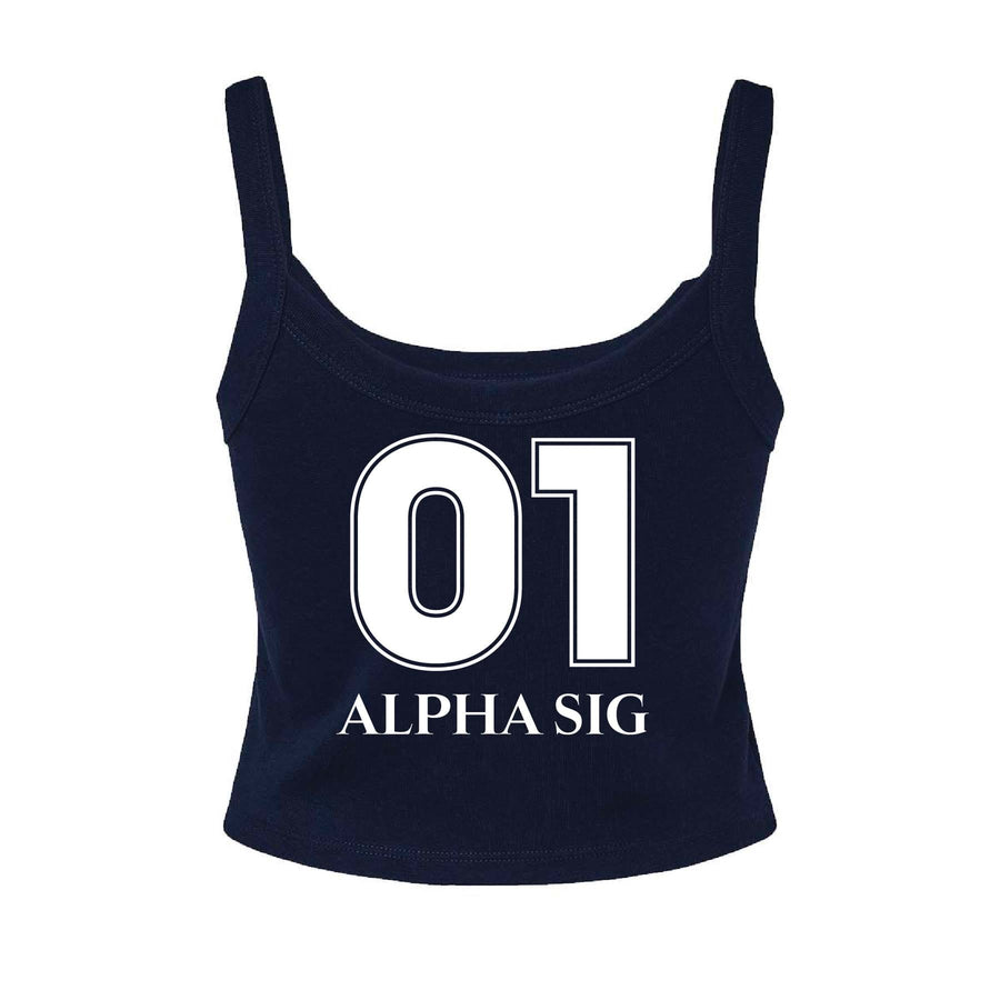 Ali & Ariel Sports Star Tank Top Alpha Sigma Alpha / XS