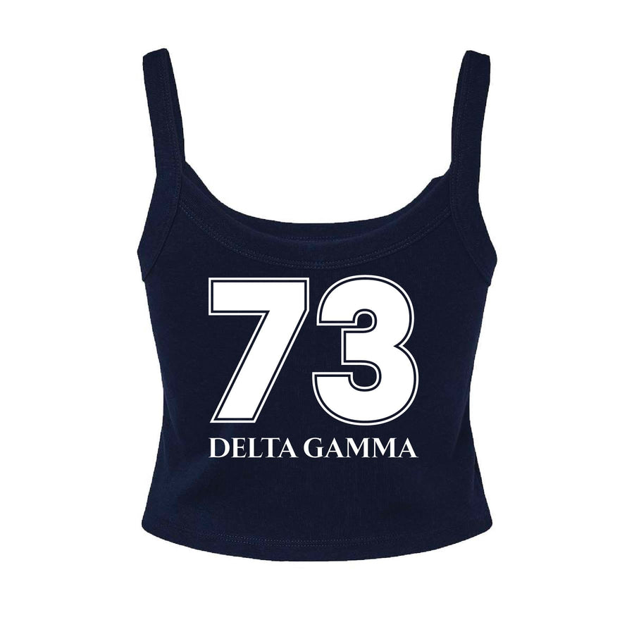 Ali & Ariel Sports Star Tank Top Delta Gamma / XS