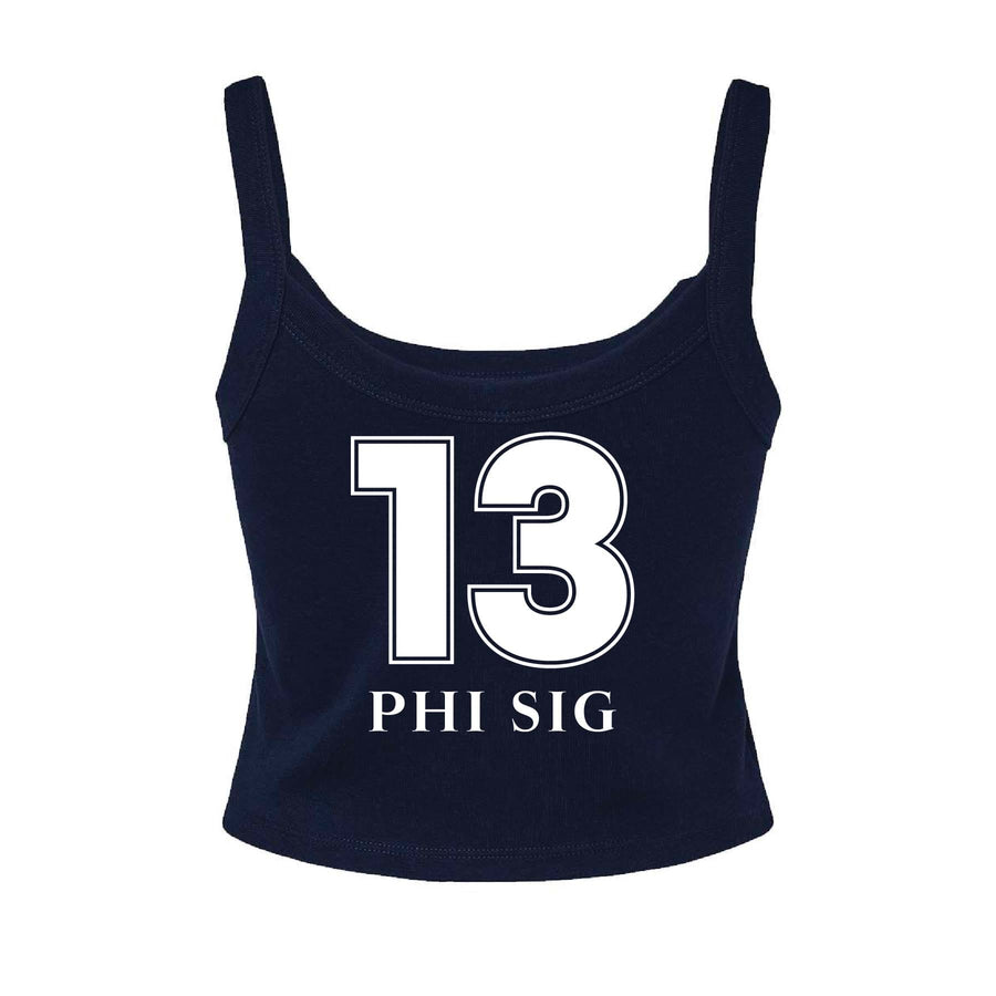 Ali & Ariel Sports Star Tank Top Phi Sigma Sigma / XS