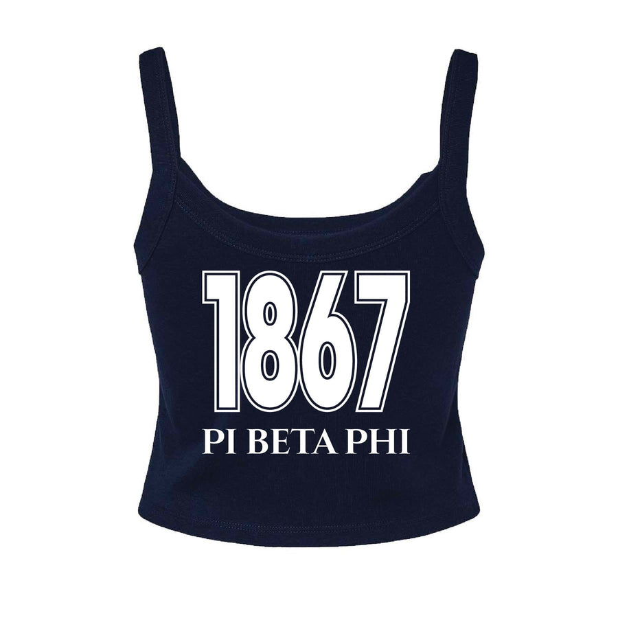 Ali & Ariel Sports Star Tank Top Pi Beta Phi / XS