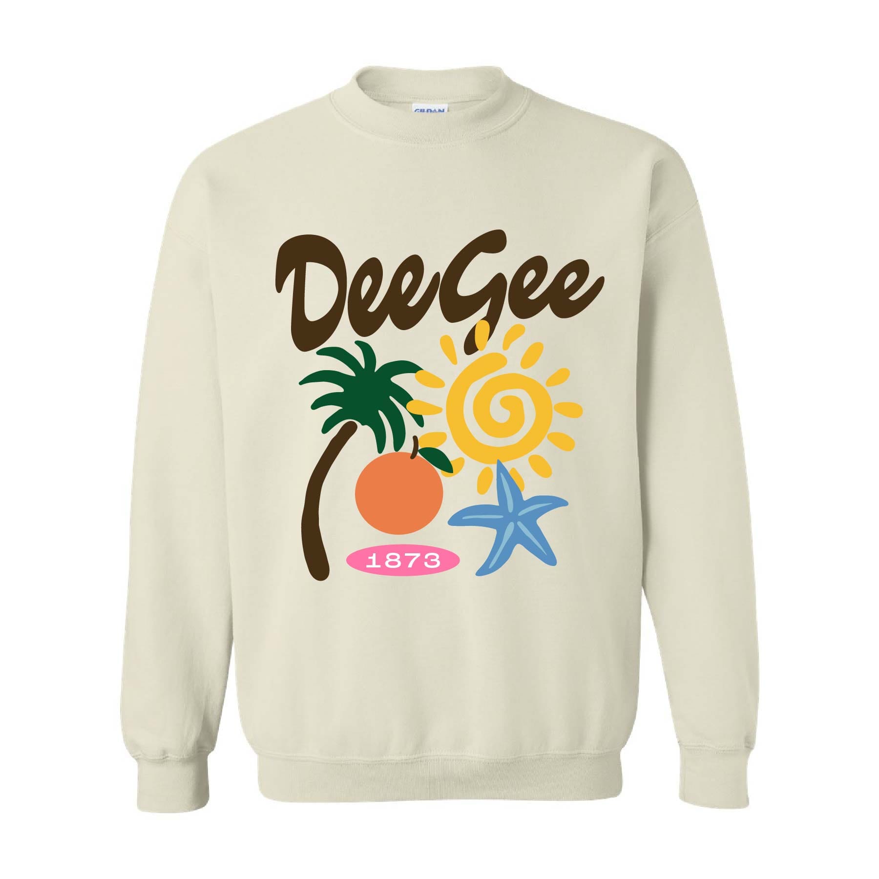 Ali & Ariel St. Barth Crewneck Delta Gamma / Medium
