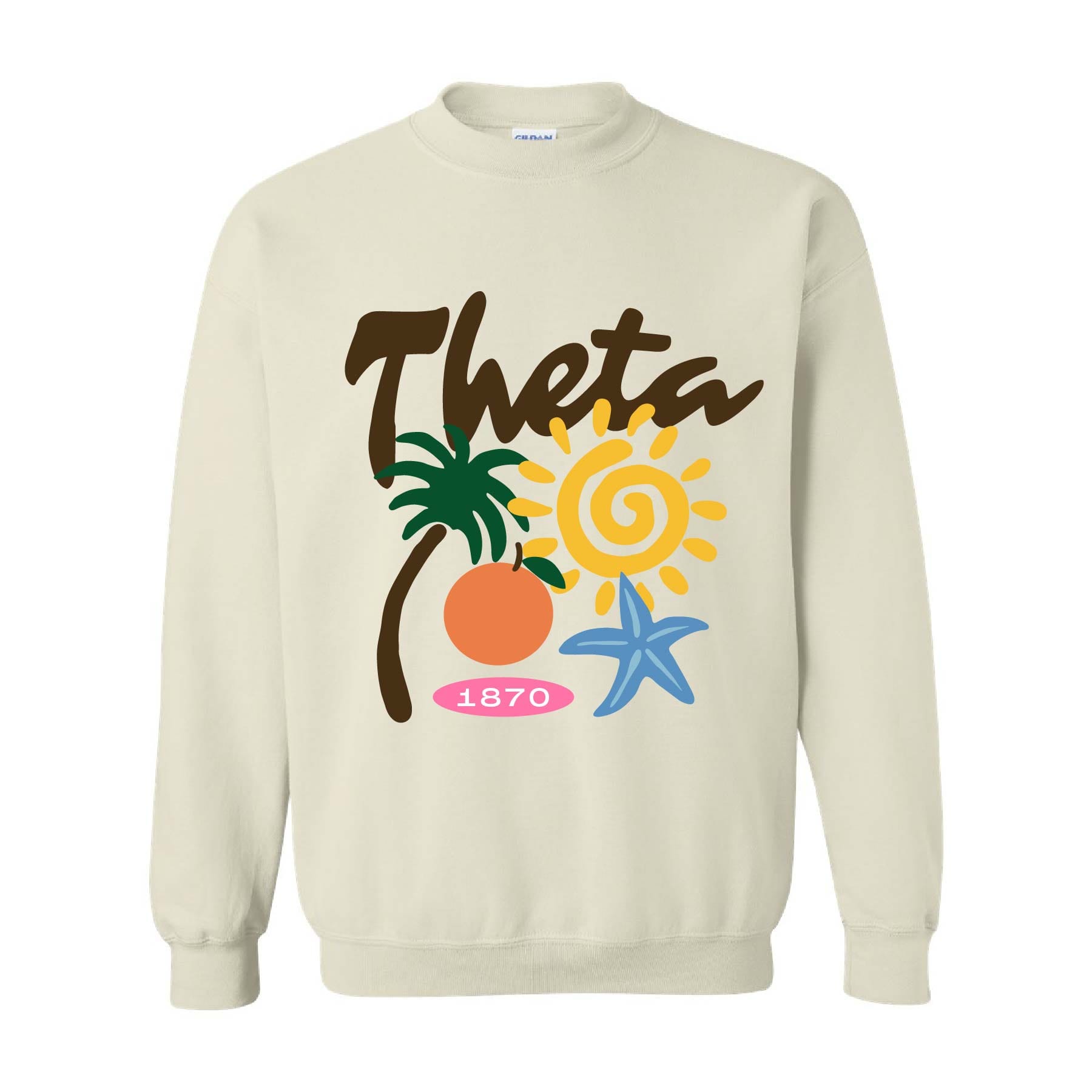 Ali & Ariel St. Barth Crewneck Kappa Alpha Theta / Medium